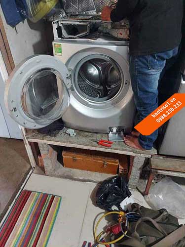 Cách khắc phục lỗi U4 máy giặt Sanyo